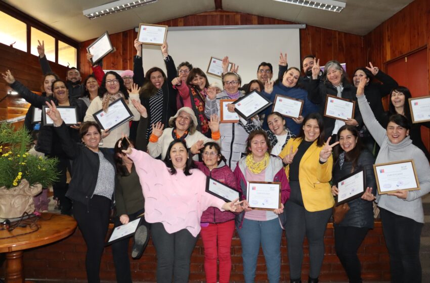  Con emotiva ceremonia, 102 mujeres de Gorbea celebran el éxito del programa Mujeres Jefas de Hogar 2023