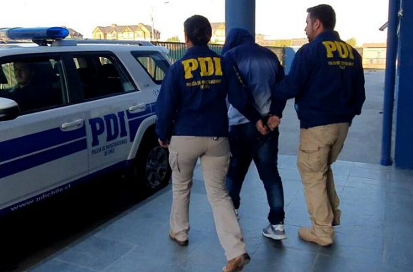  PDI Angol detuvo a un hombre por el delito flagrante de abuso sexual en contra de un funcionario de la salud
