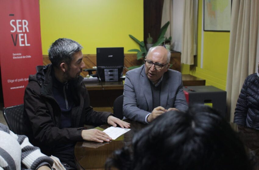  José Colihuil inscribe su candidatura independiente a la alcaldía de Freire