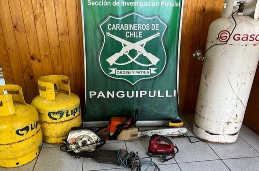  En allanamiento de una casa Carabineros de Panguipulli encontró diferentes tipos de droga