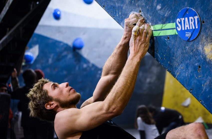  Pese a las adversidades climáticas, campeonato nacional de escalada triunfa en Pucón