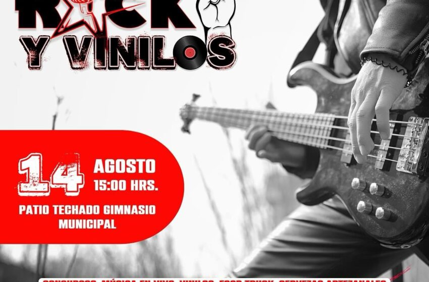  Pitrufquén celebra el día internacional del Vinilo con la Expo Rock y Vinilos