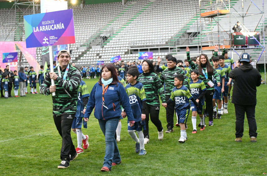  Con espectacular obertura, Temuco inaugura la quinta versión de los Juegos Deportivos Nacionales y Paranacionales 2024