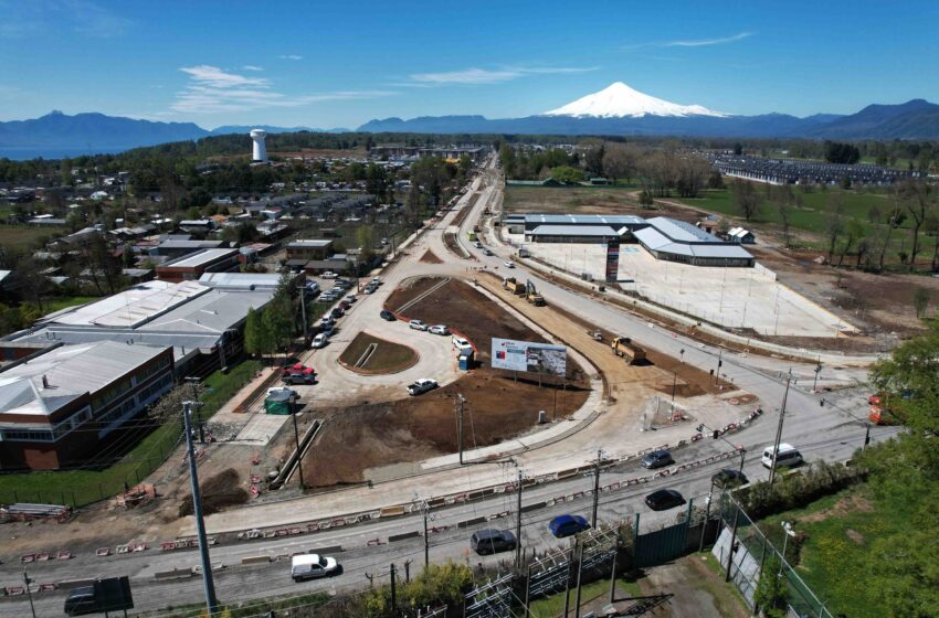  Ministerio de Obras Públicas avanza un 74% en obras de ampliación de la Ruta S-839 Segunda Faja Al Volcán Villarrica