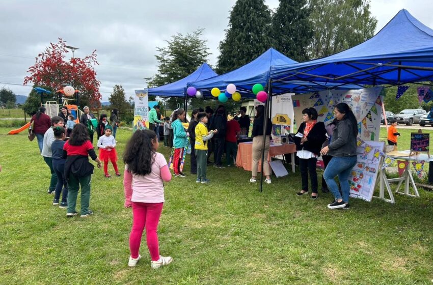  Salud, Educación y SENDA del Municipio participaron en la 1° feria saludable en Colegio Alemán Huefel-Comuy