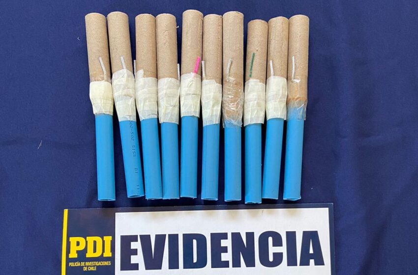  Menor De Edad Es Detenido En Angol Por La PDI Portando Elementos Pirotécnicos Artesanales