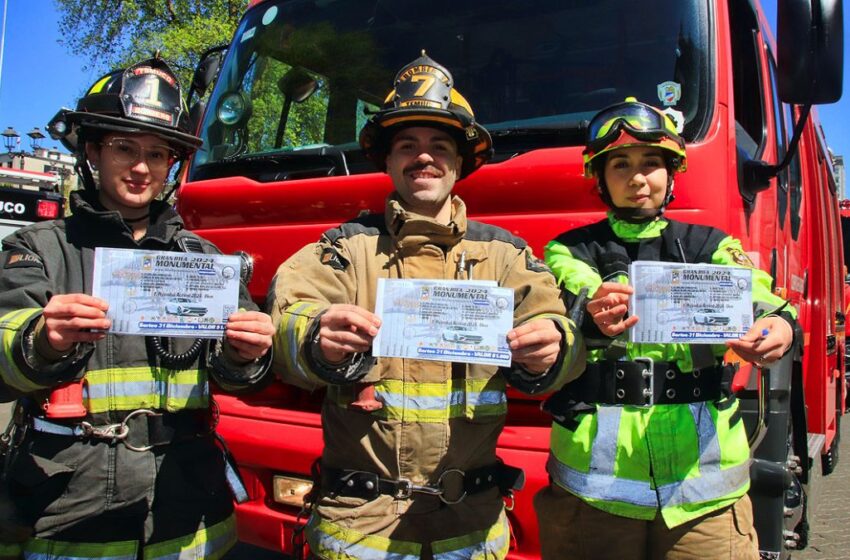  Cuerpo de Bomberos de Temuco denuncia venta de boletos falsos en su rifa monumental